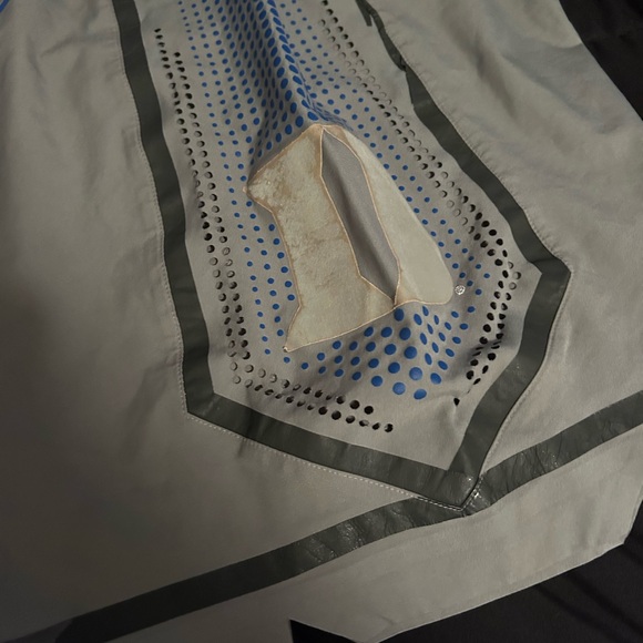 Nike Duke blue devils vintage basketball elite game shorts size 2XL grey - Picture 4 of 4